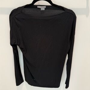 Vince Black Long Sleeve Women's Tee